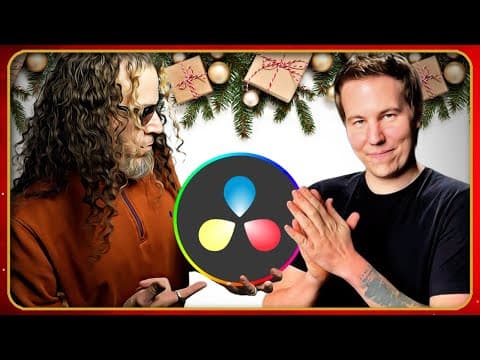 Holiday Celebration Live! 🎄 Learn Davinci Resolve Fusion & Win Studio Licenses!