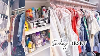 Sunday Reset // Fill The Dumpster With Me // Closet Organization // Charlotte Grove Farmhouse