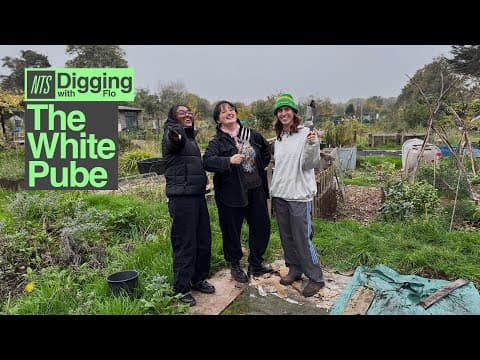 Digging With The White Pube And Flo