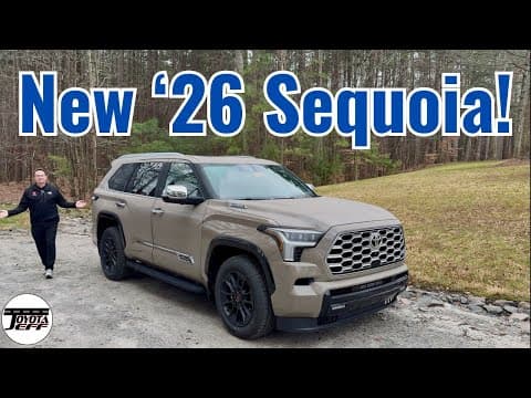 1st 2026 Toyota Sequoia In Mud Bath Color! 1794 With Trd Off-road!