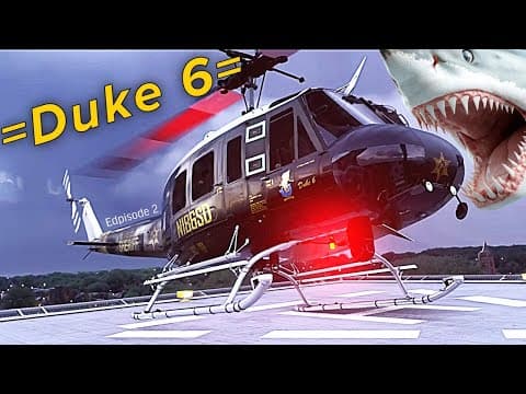 Shark Bite! | Taogs Hangar | Uh-1 Huey | Adventures Of Duke 6 | Orange County Sheriff | Episode 2