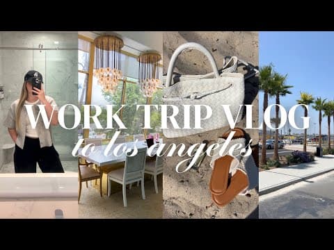 9-5 Work Week In My Life 📸 Work Trip To La, I Got A Promotion + More!