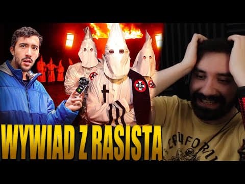 Prawdziwy Wywiad Z Największym Rasistą 💀 Totalne Zero Hamulców
