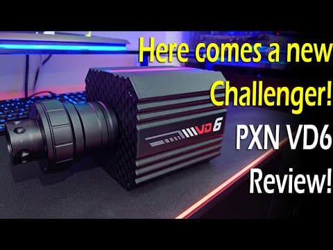 Pxn Vd6 Direct Drive Base & W Ds R2 Wheel Review