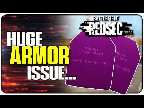 Redsec Has A Serious Armor Problem... | (how Armor Works In Battlefield 6)