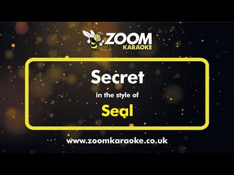 Seal - Secret (karaoke Version) With Lyrics On Screen
