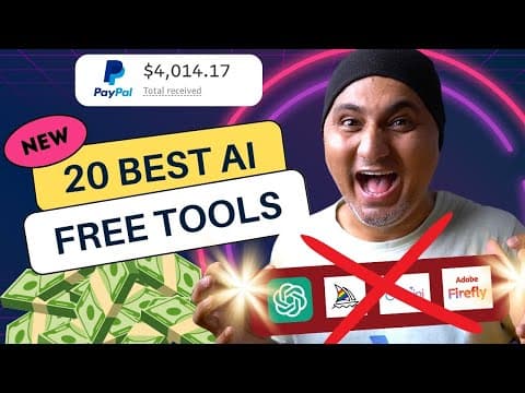 20 New Free Ai Tools 100 Times Better Than Chatgpt & Midjourney