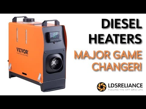 Diesel Heaters Are A Major Game Changer For Off-grid Homesteads, Cabins, Vans, Rv's & Tiny Homes!