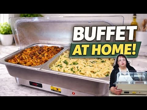 Garvee Electric Chafing Dish Review | Buffet-style Meals At Home