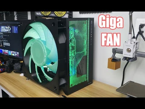 Giga Fan Vs Gaming Pc – Can One Fan Cool It? | H2s Review
