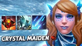 Испепеление Новым Годом! Crystal Maiden / World Of Dota