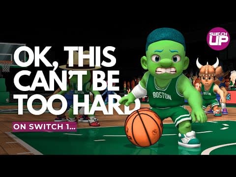 Two English Fellas "attempt" To Play Nba Bounce On Nintendo Switch...oof!