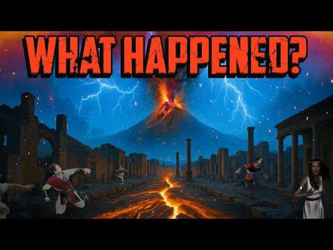 What Happened At Pompeii? - The Craziest Volcano In History