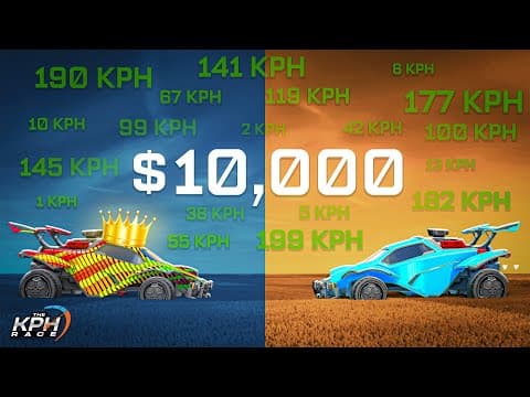 First To Hit Every Kph Wins $10,000 | The Finale