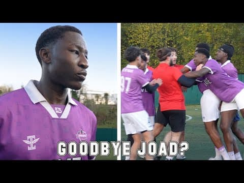 Joad's Last Game For 5ive Guys Fc... Pre Season Game 1