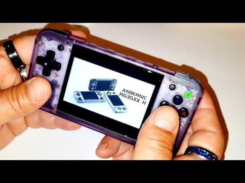 Anbernic Rg35xx H Handheld Retro Gaming Console