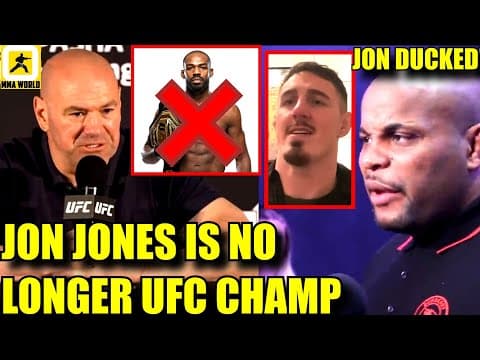 Mma Community React To Dana White Announcing Jon Jones Shocking Retirement,dc Reacts,ufc Baku Result