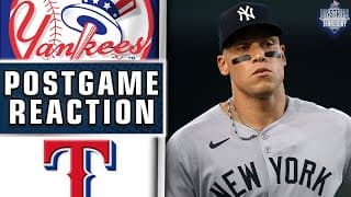 Yankees Vs Rangers | Postgame Recap & Fan Reactions | 8/6/25