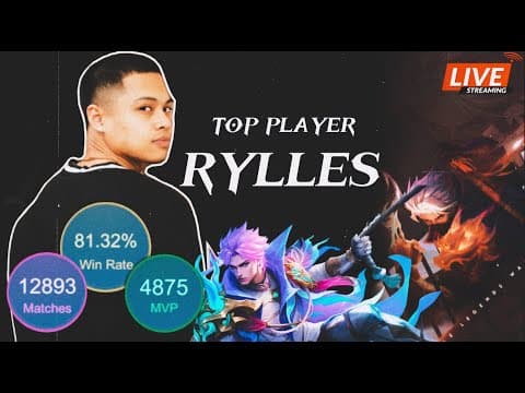 Solo Queue Dark System #mlbb #mobilelegends #mlbbrylles #hayabusaml