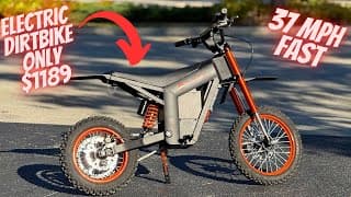 *game-changer* The Best Value Electric Dirt Bike On The Market?! (tuttio Soleil01)