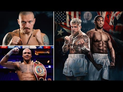 Oleksandr Usyk Vacates Wbo, Fabio Wardley Promoted, And Jake Paul Vs Anthony Joshua