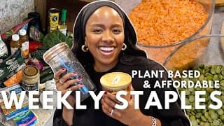 Healthy Vegan Foods I Eat Every Week And Why (grocery List Included) | Anti-inflammatory Options