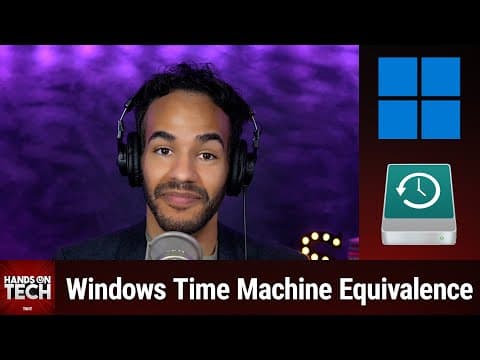 Time Machine For Windows - Windows Equivalent To Time Machine