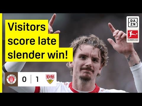 Highlights | St. Pauli Vs. Stuttgart | Bundesliga 2024-25