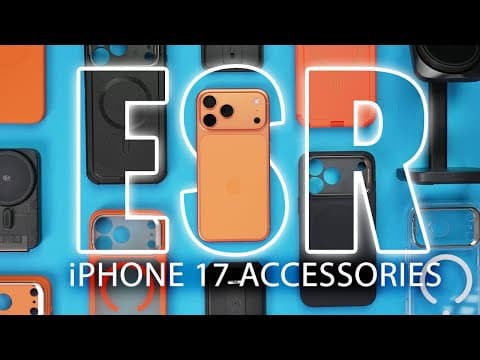 Best Iphone 17 Esr Accessories!!!