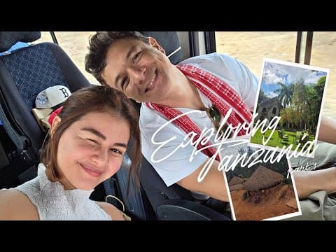 Birthday Trip In Tanzania, Africa With Echo | Part 1 | Janine Gutierrez Vlog