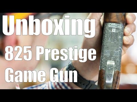 The New Browning 825 Prestige First Look!