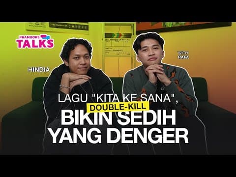 Bedah Music Video "kita Ke Sana" Bareng Hindia: Ini Cerita Asli Aco!