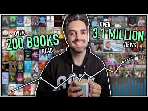 I Read Over 200 Books In 2025 📚🎥 Reading And Channel Year In Review