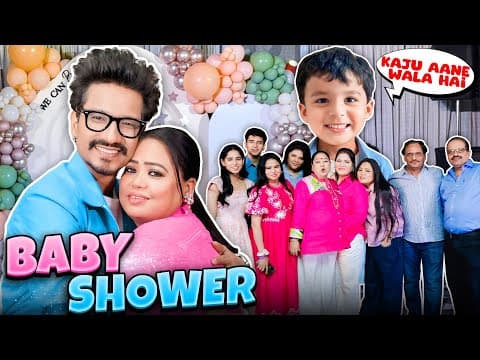 Kaju Ka Baby Shower Dhamakedar Hua 👼🏻 | Bharti Singh | Harssh Limbachiyaa | Golla