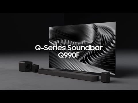 Introducing Q-series Soundbar Q990f: Full Video | Samsung