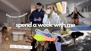 Spend A Week With Me: Living Room Makeover, Marathon Struggles, New Superblasts! Naked Harvest Event