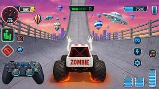 Monster Truck Mega Ramp Impossible Driver - Monster Truck Mega Ramp Racing - Android Gameplay