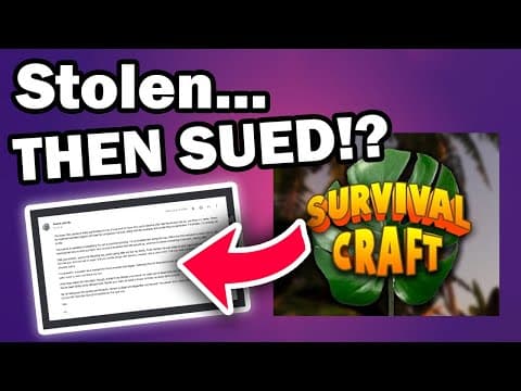 He Copied My Game And Threatened To Sue Me?!