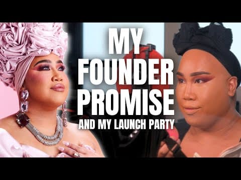 My Founder Promise | The Powder Melt Launch Party | Patrickstarrr