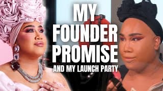My Founder Promise | The Powder Melt Launch Party | Patrickstarrr