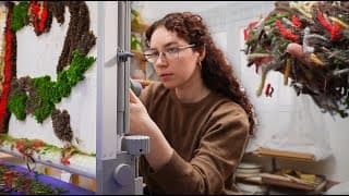 Primera vez haciendo tufting! Probando hobbies creativos