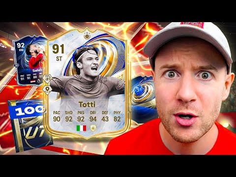 Toty Totti Is Here!!! 😲 Fut Champs + 100 Players Pack | Fc 26