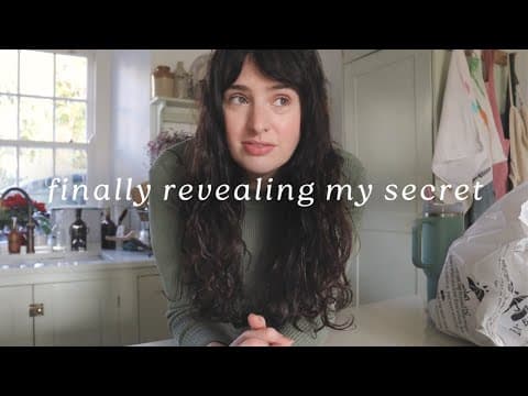 Finally Revealing My Secret...