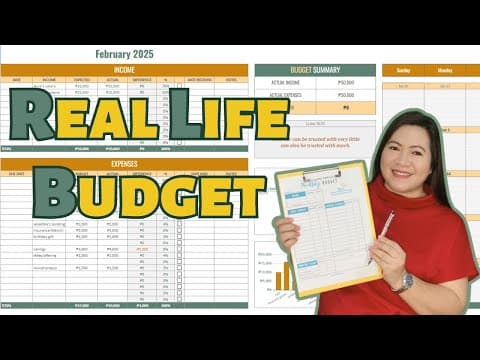 Real Life Budget | Paano Mag Budget Ng Pera Using The Best Budgeting System