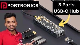 Portronics Usb C Hub - Budget Usb Type C Hub
