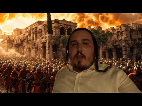 The Saddest Day For The Jews (tisha B'av 2025 In Israel)