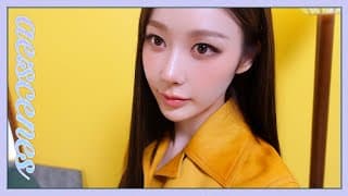 [ae:scenes] 입덕했습니다 노랑💛 | 에스파 지젤 로에베 캠페인 비하인드 (aespa Giselle Loewe Campaign Behind)