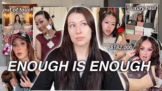 The Obsession With Rich Influencers|  Luxury, Hauls, And Out-of-touch