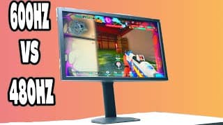 600hz Vs 480hz! Zowie Xl2586x+ Review And Comparison W/ Oled