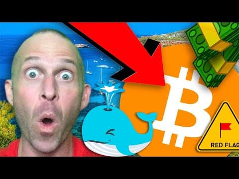 Bitcoin Whales Are Selling Fast 🐳 Did The Bubble Just Pop? [mevolaxy..]
